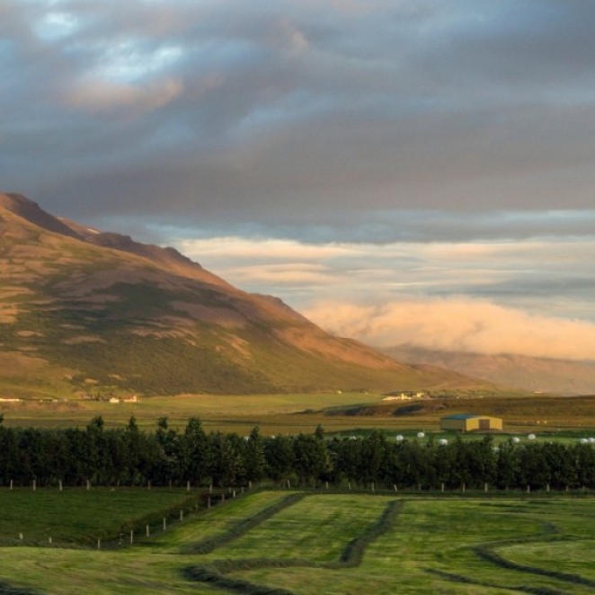 In springtime the nights get slowly longer and longer